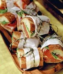 Wedding Grub Ideas This Would Be Much Fancier Than Boring Sandwiches For Evening Buffet Buffet Food Food Catering Food