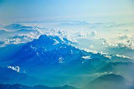 Sky Mountain Case Design Nature Images Nature Wallpaper Icy Blue