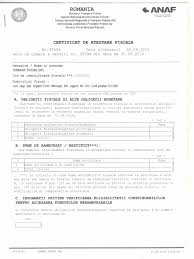 Certificatul de atestare fiscala reflecta modul de indeplinire a obligatiilor de plata a impozitelor, taxelor, contributiilor si a altor venituri datorate. Certificat De Atestare Fiscala