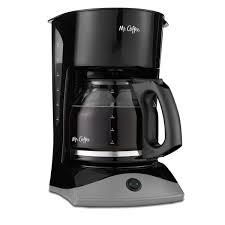 How to make coffee with coffee maker. Mr Coffee Simple Brew 12 Cup Switch Coffee Maker Black Walmart Com Walmart Com