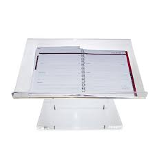 These Full Size Table Top Podium Are Made With Thick And Heavy Duty Clear Acrylic They Are Easily Assembled And Can Me M Table Top Acrylic Table Small Storage