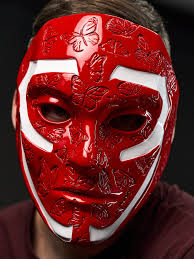 Johnny 3 Tears V Red mask from Hollywood Undead