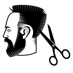 Free download barber svg icons for logos, websites and mobile apps, useable in sketch or adobe illustrator. 54 Barber Free Svg Clip Art Found