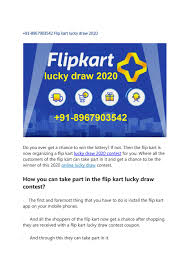 Yes,trylaa is a digital lucky draw platform to win money,coins and gifts. 91 8967903542 Flip Kart Lucky Draw 2020 By Onlineluckydrawindia Issuu