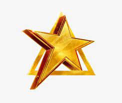 Golden Stereo Stars Gold Star Clipart Star Dimensional Png Transparent Clipart Image And Psd File For Free Download Star Clipart Certificate Design Template Floral Logo Design