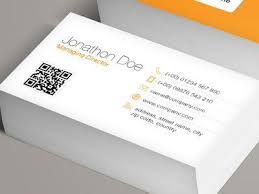 Qr Code Business Card Template Vol 2 Qr Code Business Card Business Card App Business Card Design Minimal