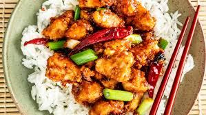 With sticky rice and pine nuts. Mongolian Chicken Jo Cooks