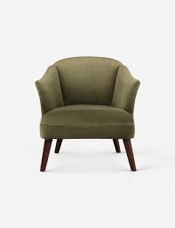 Plush Texture In A Rich Olive Green Luxe Wood Legs This Posh Little Cutie Will Be Your Fast Favorite Keep It Close To Accent Chairs Chair Machine Made Rugs