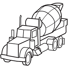 You will find realistic and detailed images of trucks in this article. Construction Trucks Coloring Pages Coloring Home