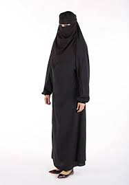 A niqab covers the face while a burqa covers the whole body from the top of the head to the ground. Muslim Islamic Women Full Length Plain Burka Burqa With Face Cover Veil Niqab Light Blue Medium Amazon Ca Clothing Shoes Accessories