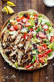 Learn how to make lebanese chicken shawarma at home. Chicken Shawarma Salad Cafe Delites