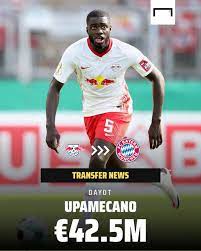 Bayern munich will sign rb leipzig defender dayot upamecano this summer, beating out stiff competition from a number of clubs. Goal On Twitter Breaking Dayot Upamecano Will Join Bayern Munich On A Five Year Contract Director Hasan Salihamidzic Confirmed To Bild We Are Very Happy About This At Bayern We Knew