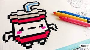 Ver más ideas sobre dibujos pixelados, dibujos en cuadricula, dibujos en cuadros. Handmade Pixel Art How To Draw Kawaii Soda Pixelart