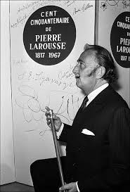 Salvador Dali 1967 Signe D A L I Le Larousse Est Un Celebre Dictionnaire Francais Depuis Paris Et Dali Salvador Dali L Art Salvador Dali Dali