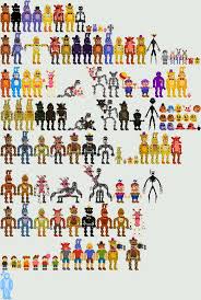 Five Nights At Freddy S Pixel Art By Shaddow24 On Deviantart In 2020 Five Nights At Freddy S Pixel Art Five Night