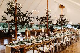 In fact, each couple requires nine square feet of space. Sperry Tents New Jersey Elegant Wedding Tents