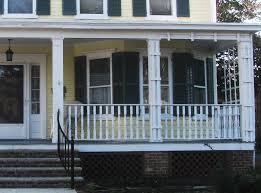 My front porch is concrete and due to the porous nature of concrete we experienced significant leaking into the baseme. Porch Railing Height Building Code Vs Curb Appeal