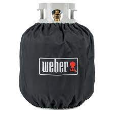 The virtue of a five pound propane tank is in the convenience and reusability. Weber Propane Tank Cover Polyester Black 7137 Rona
