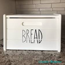 Diy Thrift Store Kitchen Farmhouse Decor Idea Farmhouse Decor Farmhouse Bread Boxes Decorating On A Budget