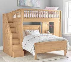 Fillmore Stair Loft Bed Lower Bed Set Bunk Bed Designs Kids Loft Beds Bedroom Design