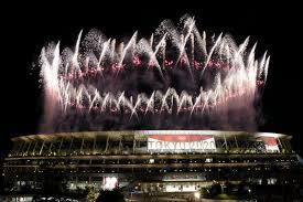 Fireworks light the sky during the closing ceremonies for the rio 2016 summer olympic games on sunday. Wpz4nebm87 Kkm