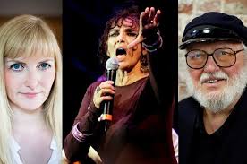 Taler ved overrekkelsen av Fritt Ords Honnør til Bielenberg, Johansen og  Johnsbråten