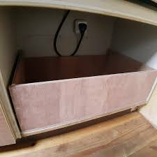 観音開きのコンロ下収納を 引き出し収納に コンロ下 収納 引き出し収納 収納