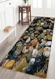 Sea Stone Pattern Indoor Outdoor Area Rug Country House Decor Home Decor Affordable Home Decor