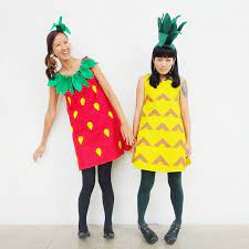 Halloween Costume Strawberry Pineapple Fruit Stand Fruit Halloween Costumes Pineapple Costume Diy Fruit Costumes