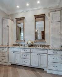 Pin By Rachel Schutt On Interior Inspiration Whitewash Kitchen Cabinets Custom Bathroom Bathroom Interior
