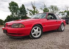Image result for Bright Red 1992 Mustang