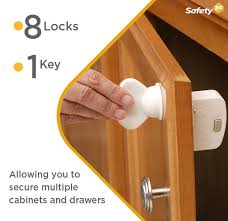 Wide grip latches by safety 1st help keep cabinets off limits to little ones. Robot Check Safety 1st Childproofing Home Safety