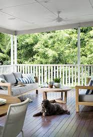 Queenslander Back Deck Rustic Outdoor Furniture Australian Homes Outdoor Deck Furniture