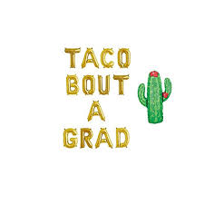  fiesta floral graduation invitation party mexican. Wuleeuper 16 Taco Bout A Grad Foil Balloons Cactus Letter Balloons Graduation Celebration Banner For Fiesta Graduation Taco Graduation Theme Taco Grad Party Supplies Balloons Buy Online In Botswana At Botswana Desertcart Com Productid
