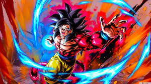 ❤ get the best goku super saiyan god wallpapers on wallpaperset. Volle Kraft Super Saiyan 4 Goku Von Dragon Ball Gt Dragon Ball Legends Arts Fur Desktop Hd Hintergrundbilder Herunterladen