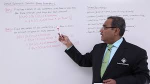 Dbms Domain Relational Calculus Query Example 2 Youtube