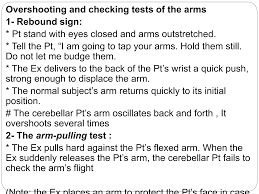 Image result for Cerebellar Function Test