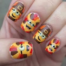 Maybe you're planning to spend the holiday eating turkey wings and watching. 26 Thanksgiving Nail Art Designs Ideas For November Nails
