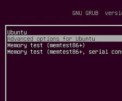 Résultat de recherche d'images pour "grub ubuntu"