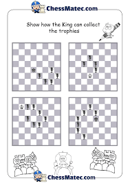 Keep track of your progress and stats. Chess Pieces Learn The King Move Chess Worksheet In 2020 Learn Chess Play To Learn Kids Learning