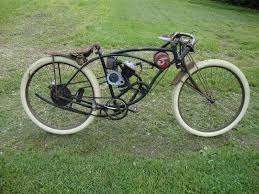 Schwinn Whizzer Vintage Board Track Racer New Engine Tires Runs Great Springer Schwinn Bicycle New Engine