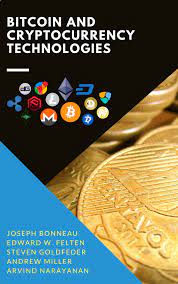 Bitcoin And Cryptocurrency Technologies Edu Informer Bitcoin Cryptocurrency Tech Books