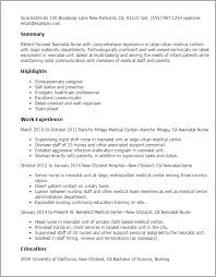 professional neonatal nurse templates