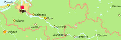 The most famous travel spot is the capital riga, a world heritage site. Latvia Regions Municipalities Cities Settlements Towns Villages Population Statistics In Maps And Charts