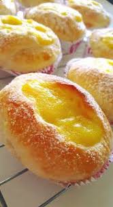 Lemon Curd Buns By Jeannie Lee Baking Recipes Dessert Recipes Sweet Buns