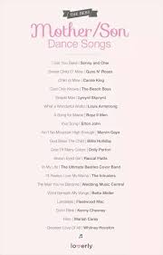 Mom Son Dances Mother Son Dance Songs Mother Son Wedding Songs Wedding Song List