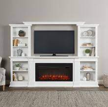 Classic flame 28 3d infrared quartz electric plug and safer sensor fireplace insert, 28 inches. Large Electric Fireplaces 60 Inches Portablefireplace Com