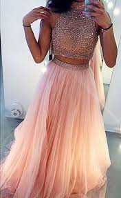 Two Piece Prom Dresses 8th Grade Prom Dress Sweet 16 Dress Sp1026 Prom Dresses Long Pink Blush Pink Prom Dresses Prom Dresses Two Piece