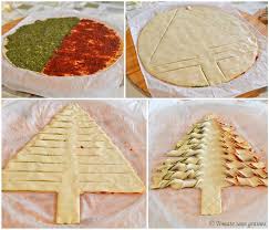 Déposer une cuillère à café de fromage dans l'extrémité la plus large du triangle et rouler en forme de croissant. Sapin Feuillete Noel Tomate Sans Graines Le Blog Engage De Stephanie Faustin Recette Repas Noel Apero Dinatoire Noel Noel Recette Aperitif