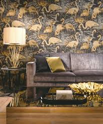 Arte Behang Flamingo 31540 Coloredwalls Ons gouden behang is verkrijgbaar in verschillende ontwerpstijlen. arte